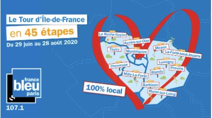 Le Tour dIle de France sur France Bleu © Radio France - Nanterre tourisme