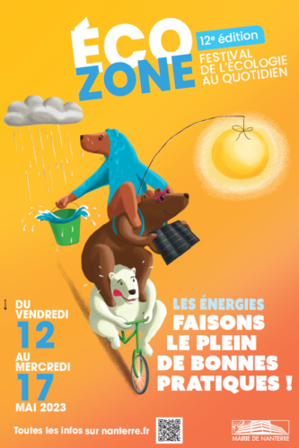 Affiche EcoZone 2023 - Nanterre tourisme