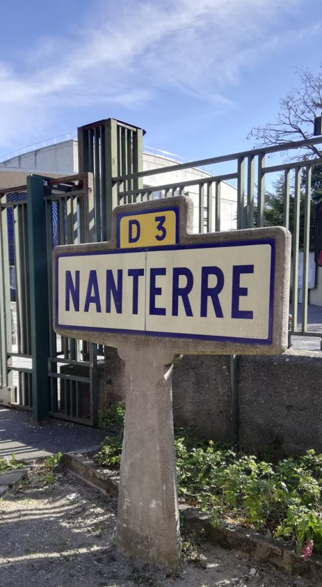 Borne Nanterre SP - Nanterre tourisme