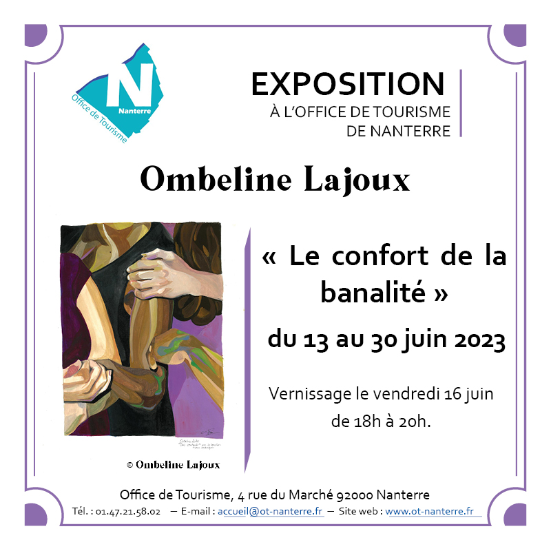 Carton numerique Ombeline LAJOUX - Nanterre tourisme
