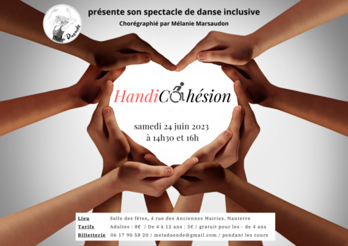© affiche du spectacle 2023 Mela Duende - Nanterre tourisme