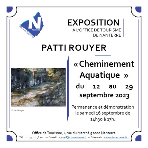 Carton numerique Patricia Rouyer - Nanterre tourisme