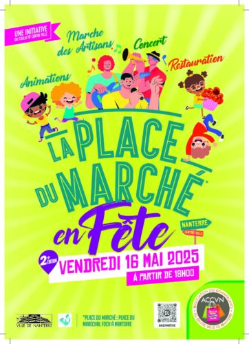 HD A4 Affiche Fete Place Marche 2025 pdf - Nanterre tourisme