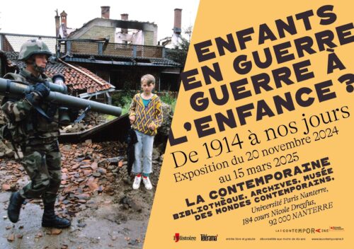 enfants en guerre expo contemporaine - Nanterre tourisme