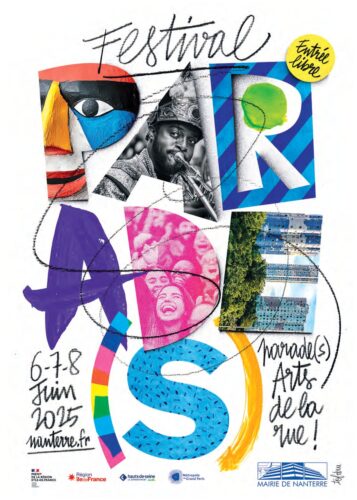 Festival Parades Affiche 2025 - Nanterre tourisme