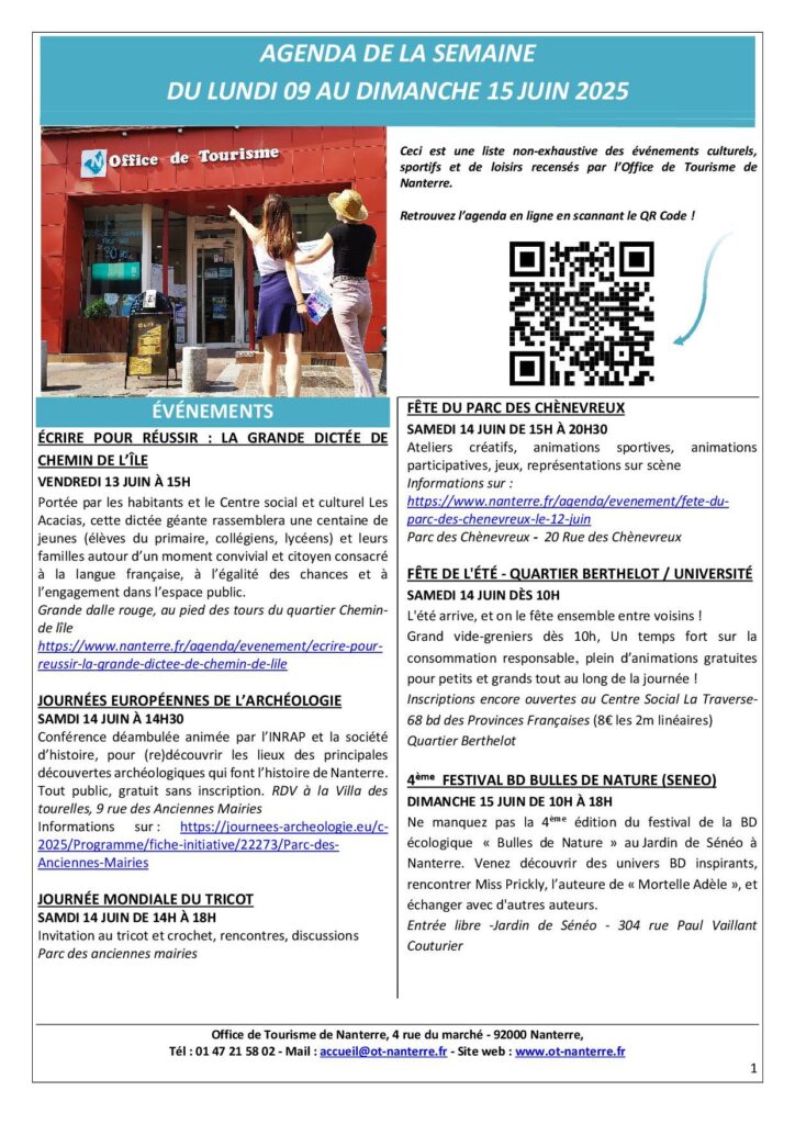 Agenda du 09 au 15.06 2025 p1 e1749293700473 - Nanterre tourisme
