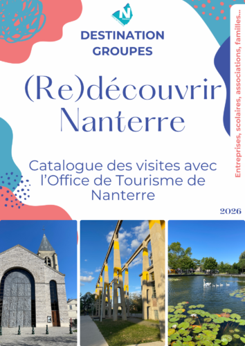 Catalogue visites groupes 2026 couverture - Nanterre tourisme