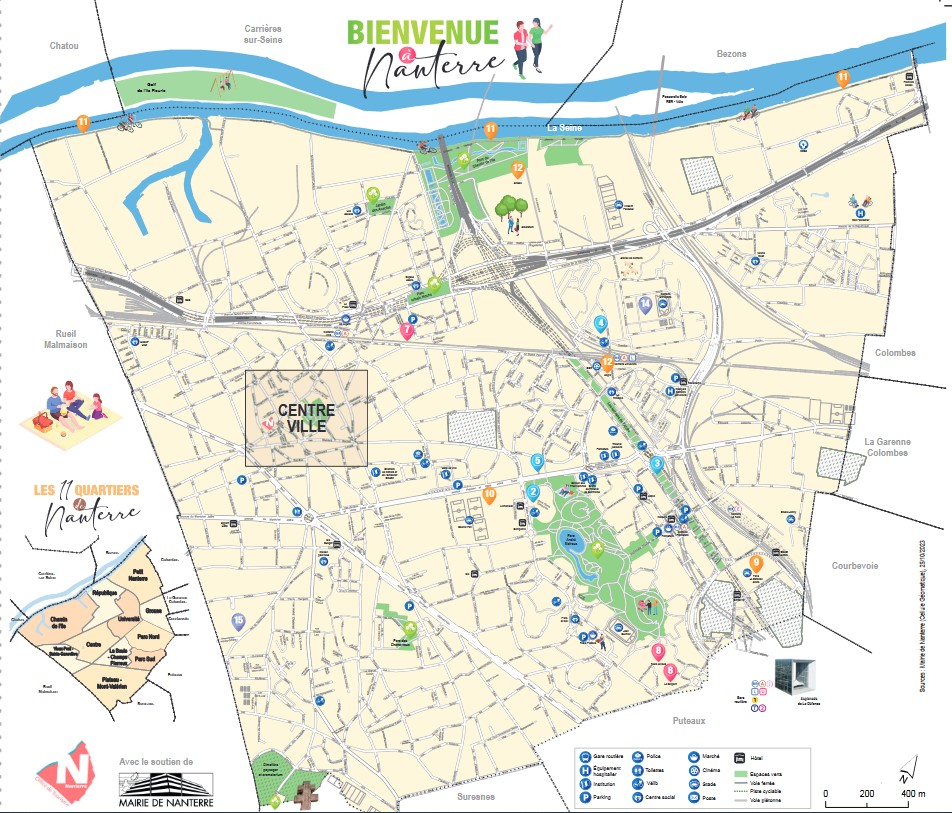 carte de nanterre CANVA - Nanterre tourisme