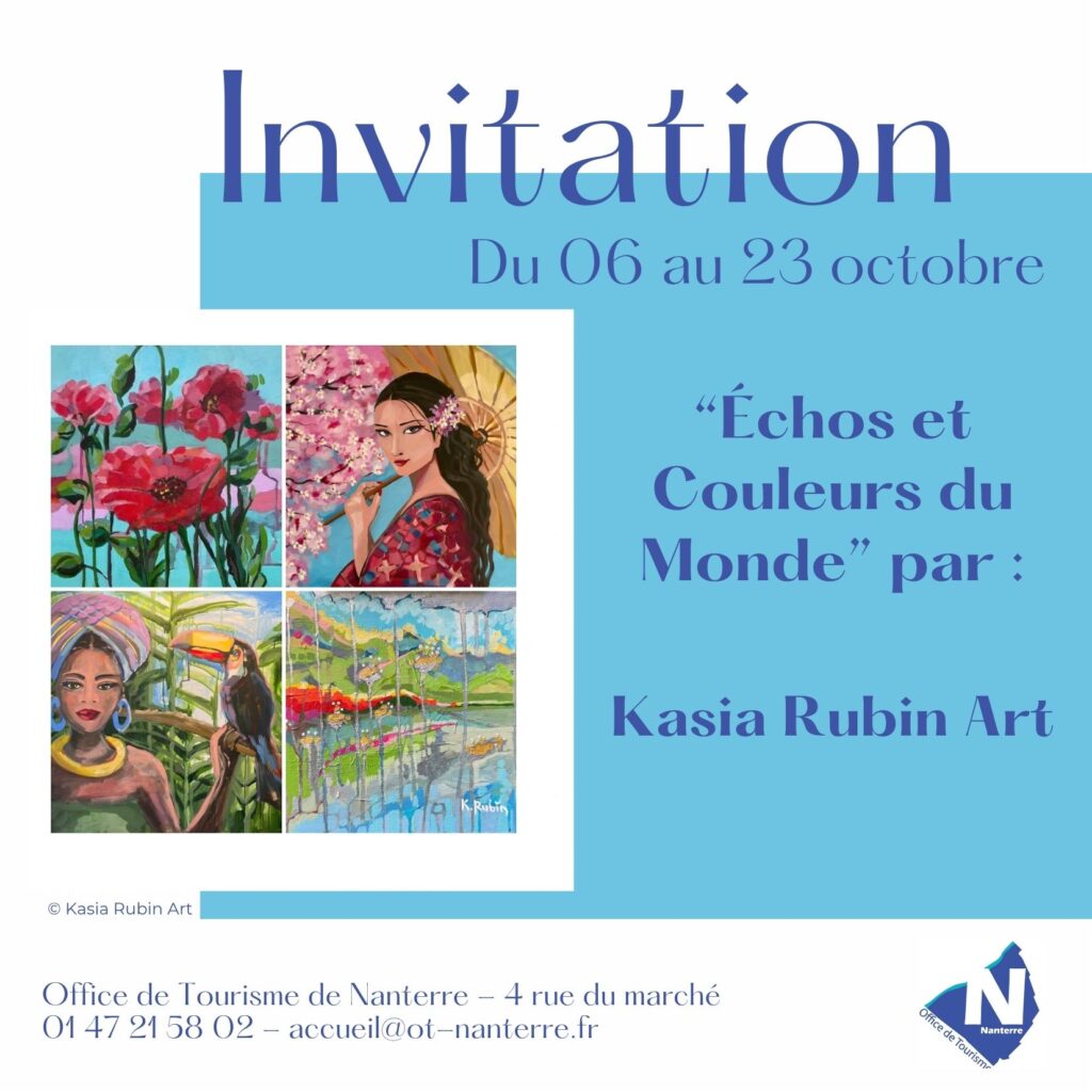 Carton numerique Expo OTN octobre 2026 - Nanterre tourisme